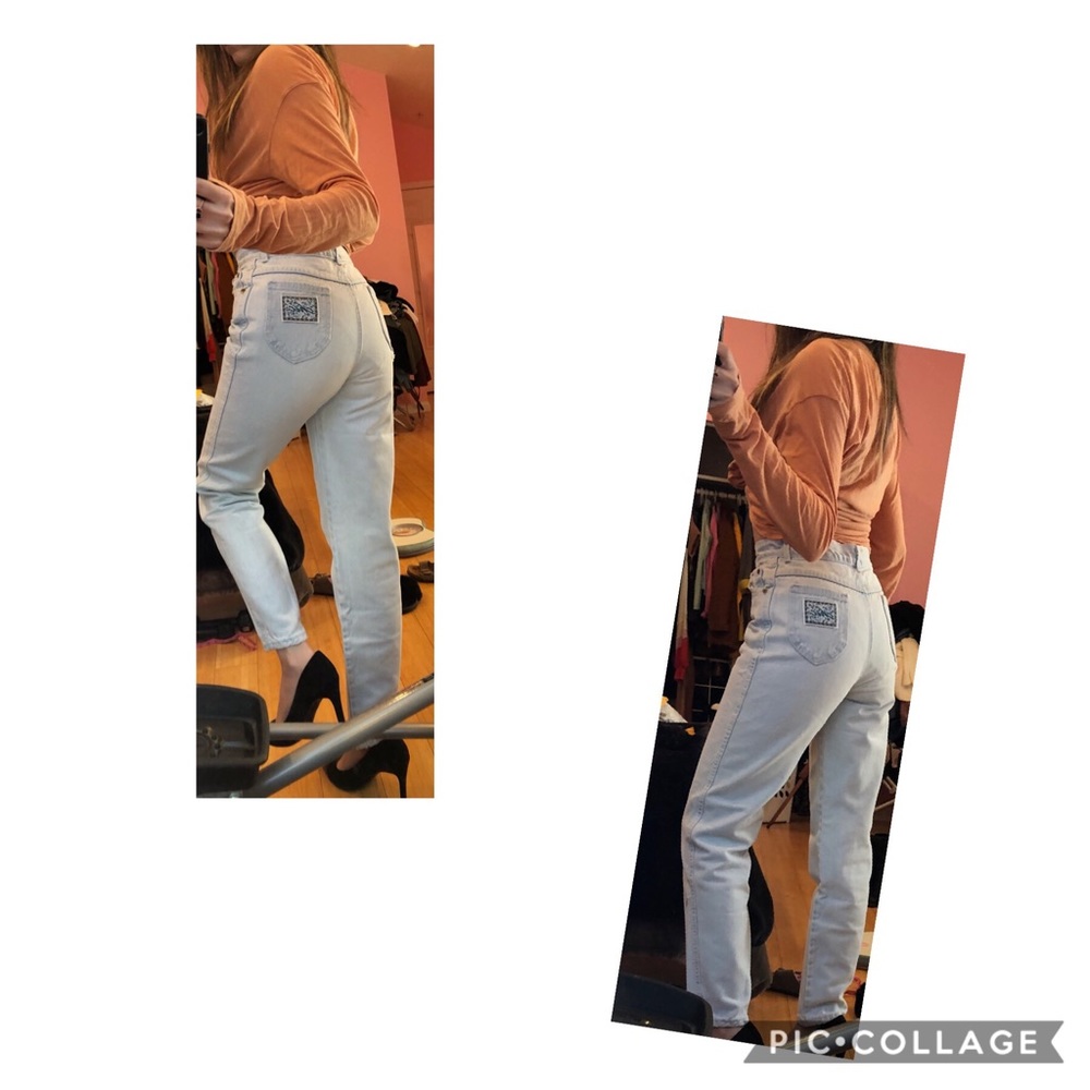 Rare! Vintage Chic High Waisted Mom Jeans